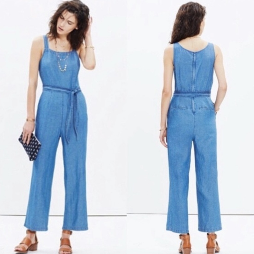 Madewell Chambray muralist jumpsuit